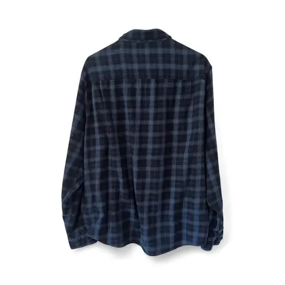 Coleman Navy Blue Men's Flannel Shirt Sz XXL - Picture 2 of 5
